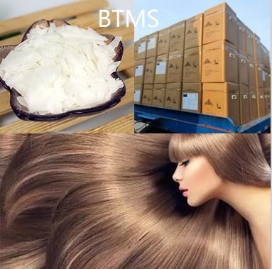 CAS 81646-13-1 BTMS 25 50 Behentrimonium methosulfate álcool cetílico Cetearyl Alcohol Conditioner Raw Materials